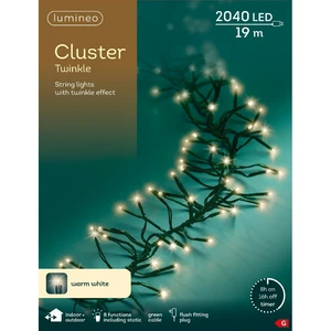 Lumineo Cluster Lights - Warm White (2040 Lights)