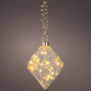 Lumineo Hanging Flashing Glass Diamond - image 1