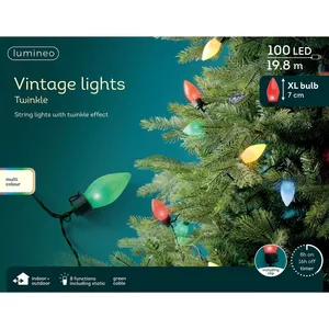 Lumineo Large Vintage String Lights - Multi - image 2