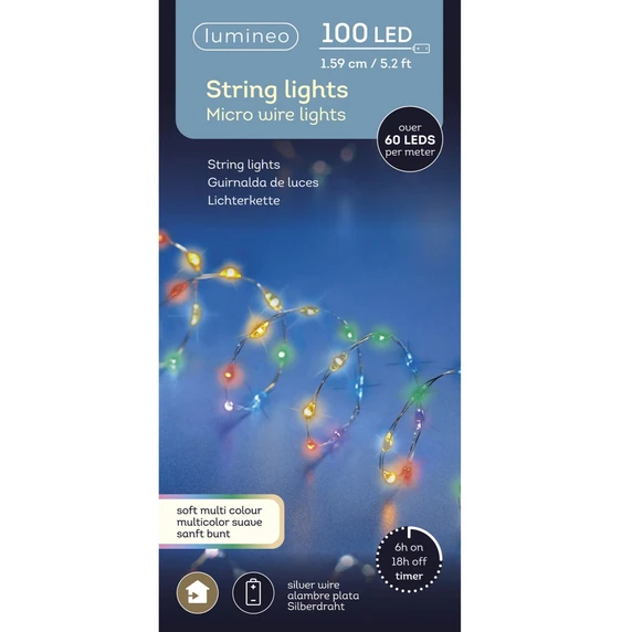 Lumineo Micro Wire Extra Dense Steady Lights - Multi - image 2