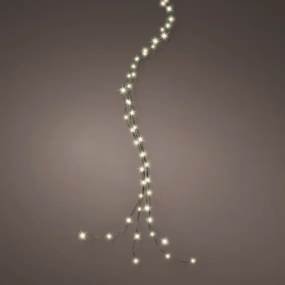 Lumineo Micro Wire Garland Lights - Warm White - image 1