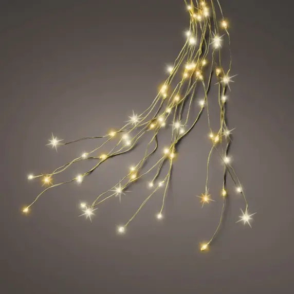 Lumineo Micro Wire Garland Lights - Warm White & Classic Warm - image 1