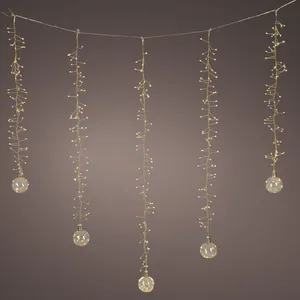 Lumineo Micro Wire Globe Curtain Lights - image 1