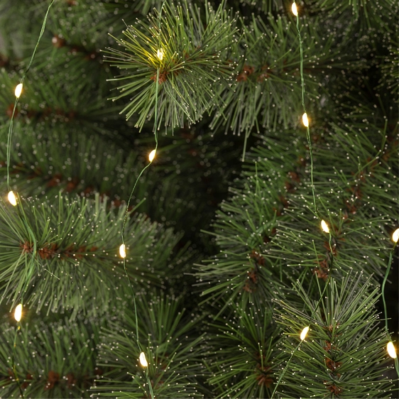 Lumineo Micro Wire Twinkling Bunch Lights - Green Wire - image 2