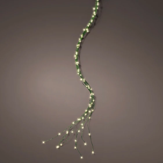 Lumineo Micro Wire Twinkling Bunch Lights - Green Wire - image 3