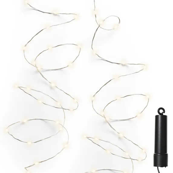 Lumineo Rechargeable Micro Wire String Lights - Warm White - image 3