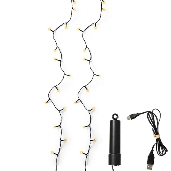 Lumineo Rechargeable String Lights - Classic Warm (100 Lights) - image 2