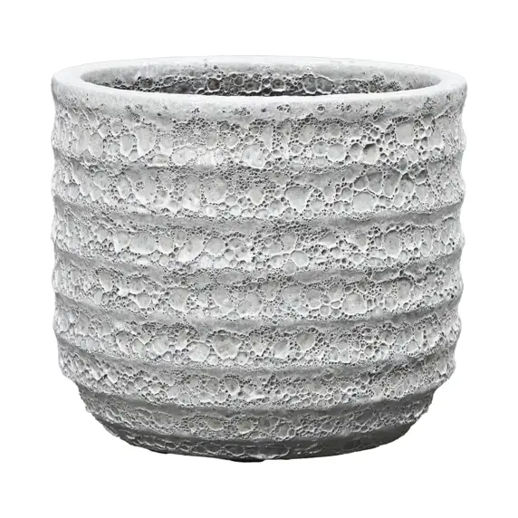 Luna White Pot Ø19cm