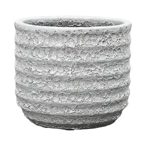 Luna White Pot Ø19cm
