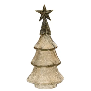 Lustre Glass Christmas Tree Ornament - Medium