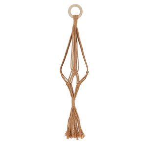 Macramé Hanger Brown Small