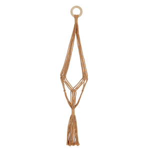 Macramé Hanger Brown Medium - image 1