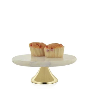 Marble & Gold Cake Stand - Small - image 2