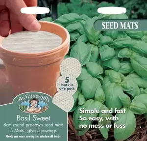 Basil Sweet Seed Mat - image 1