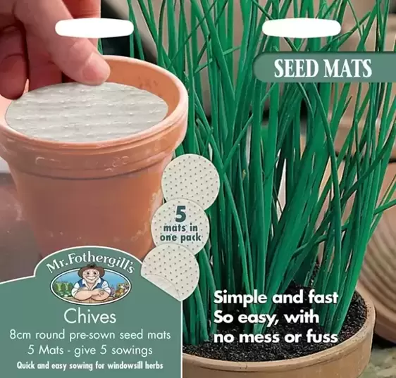 Chives Seed Mat - image 1