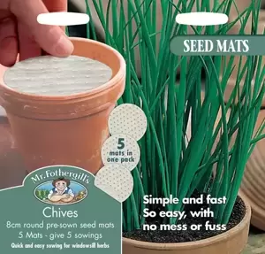 Chives Seed Mat - image 1