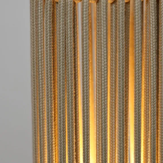 Matera Latte Rope Floor Lamp - image 3