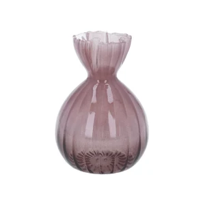 Mauve Frill Bud Vase