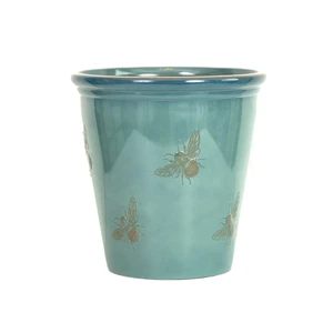 Meadow Bee Pot Ø40cm - Sea Green