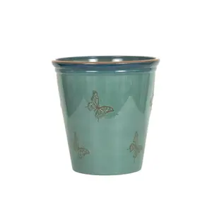 Meadow Butterfly Pot Ø40cm - Sea Green