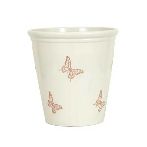 Meadow Butterfly Pot Ø40cm - Off White - image 1