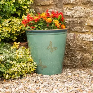 Meadow Butterfly Pot Ø40cm - Sea Green - image 2