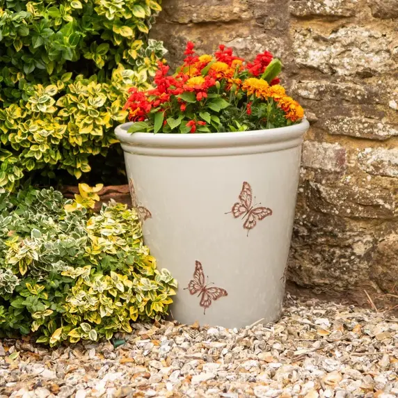 Meadow Butterfly Pot Ø40cm - Grey - image 2