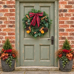 Merry Spice Wreath - 12" - image 2