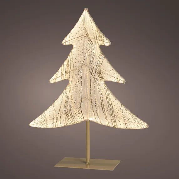 Mesh Light Up Christmas Tree Ornament