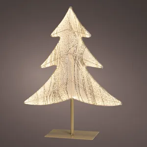 Mesh Light Up Christmas Tree Ornament