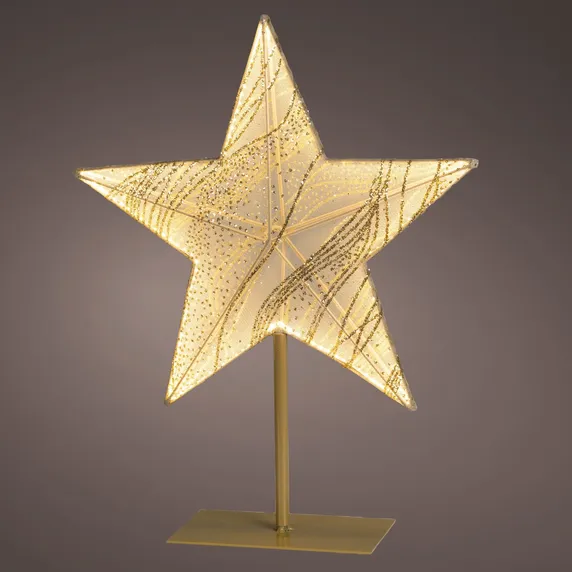 Mesh Light Up Star Ornament - 50cm