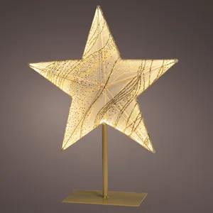 Mesh Light Up Star Ornament - 50cm