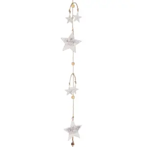 Metal Christmas Star Garland