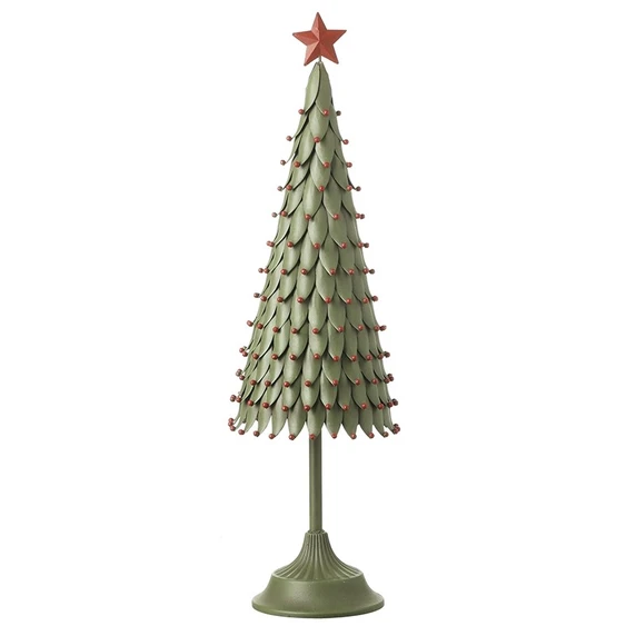 Metal Christmas Tree Ornament - Medium