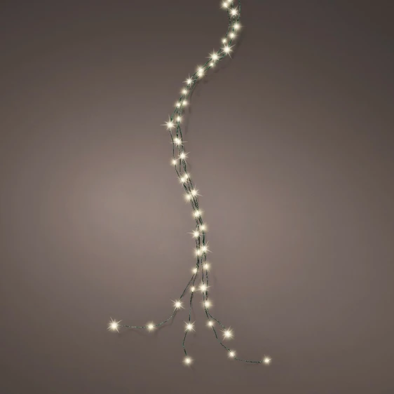 Micro Wire Garland Lights - Warm White - image 2