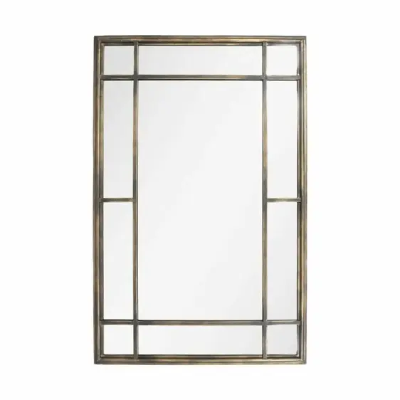 Milano Gold Rectangle Mirror - image 1