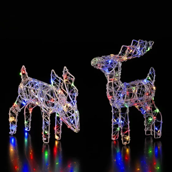 Miniature Acrylic Deer - Multi