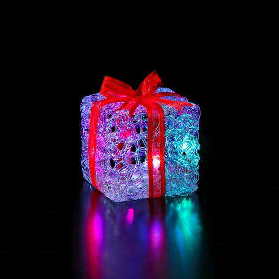 Miniature Acrylic Present - Multi