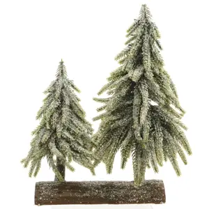Miniature Trees On Stand - Snowy - image 2