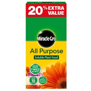 Miracle-Gro All Purpose Plant Food 1kg + 20% free