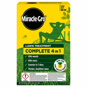 Miracle-Gro Complete 4 in 1 Lawn Treatment