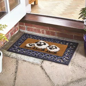 Mix-n-Mat Dolly Sheep Doormat