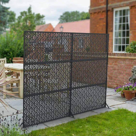 Modern Waves Garden Screen - image 2