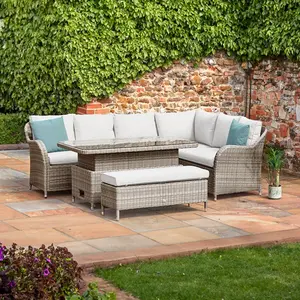 LeisureGrow Monte Carlo Rectangular Dining Set