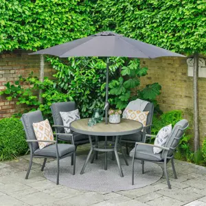 Monza Dining Set & Parasol