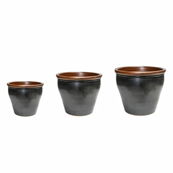 Ivyline Morgan Mercury Rolled Rim Planter Ø20cm - image 2
