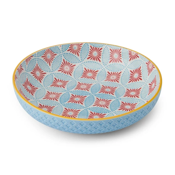 Mosaic Blue Coupe Bowl - image 1