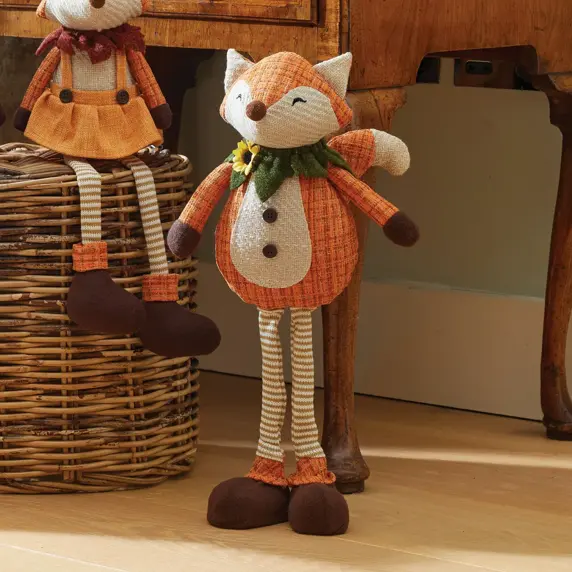 Mr Fox Standing Autumn Decoration