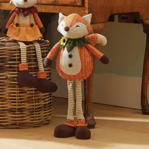 Mr Fox Standing Autumn Decoration
