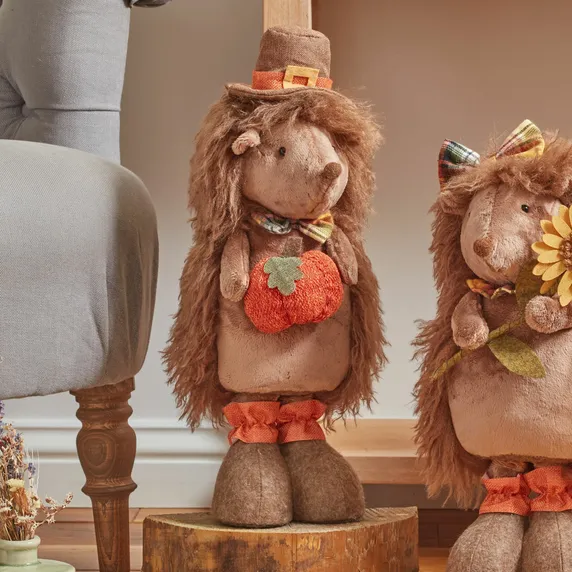 Mr Hedgehog Standing Decoration